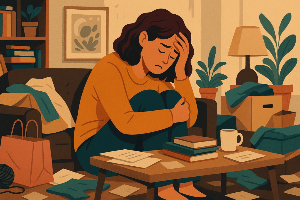 connection between clutter and stress